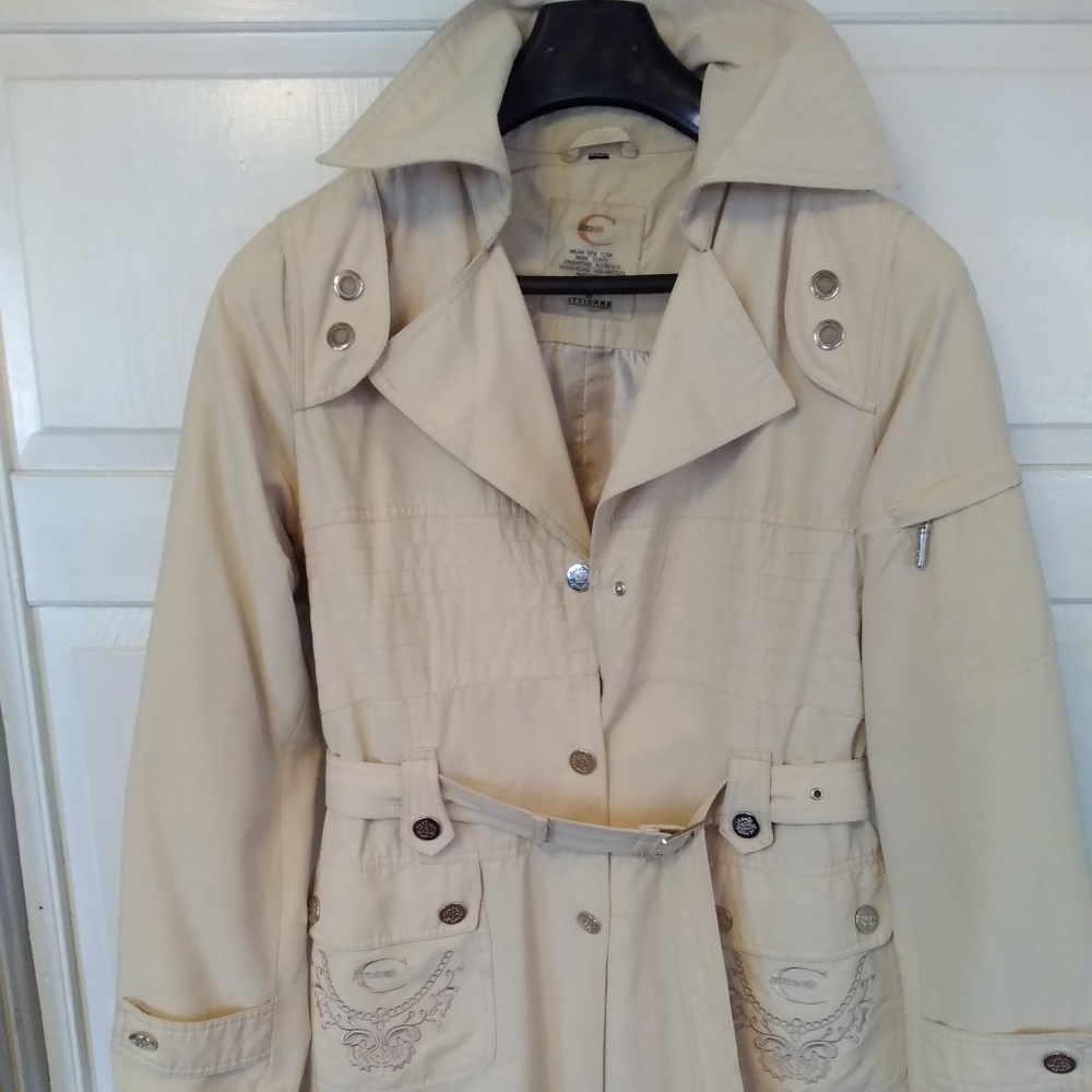 JUST CAVALLI Epaulette ITTIERRE Trench Coat